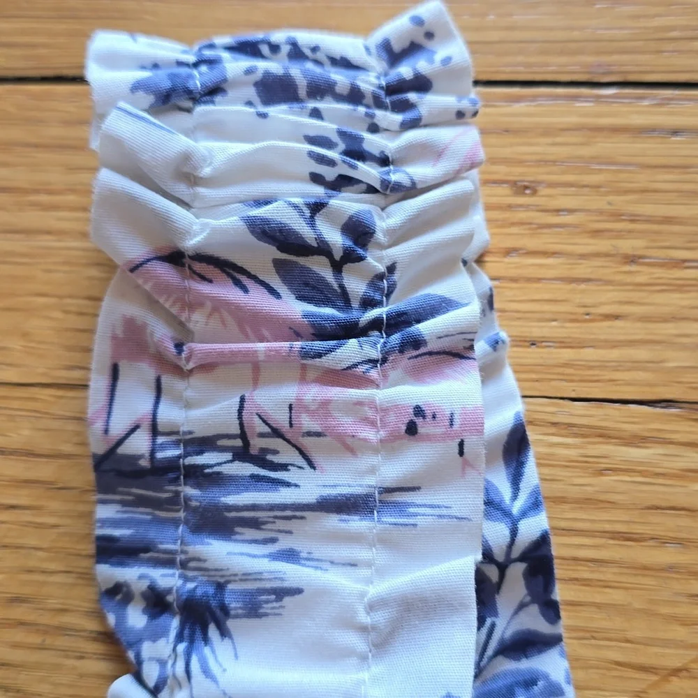 Abercrombie & Fitch, Smocked Midi Dress, Island Motif, EUC, Women's SP - Picture 6 of 12